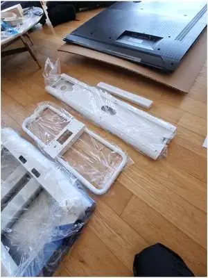 86인치 TV 거치대 작업 과정 1