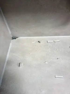 정수기 구멍 복원 작업 과정 1